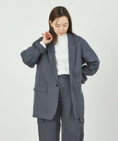 GREY LABEL リネンテンセルシングルジャケット