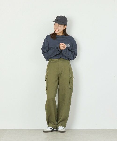 MACKINTOSH PHILOSOPHY / マッキントッシュ フィロソフィー その他パンツ | GREY LABEL リネンテンセルカーゴパンツ | 詳細1