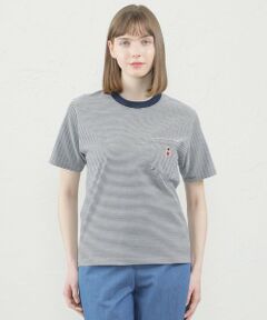 バッキンガムベア ボーダーポケットTシャツ