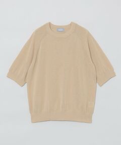 GREY LABEL リネンミックスシアーニット