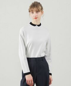 Cleric Collar Knit ワイドフィット