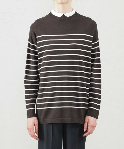 MACKINTOSH PHILOSOPHY / マッキントッシュ フィロソフィー ニット・セーター | Cleric Collar Knit ワイドフィット | 詳細5