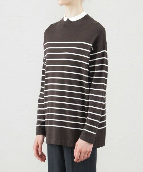 MACKINTOSH PHILOSOPHY / マッキントッシュ フィロソフィー ニット・セーター | Cleric Collar Knit ワイドフィット | 詳細6