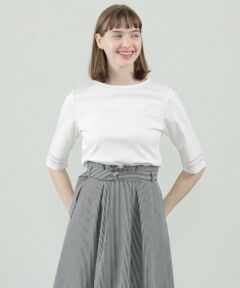 MACKINTOSH PHILOSOPHY / マッキントッシュ フィロソフィー カットソー | カットワークレースコンビカットソー