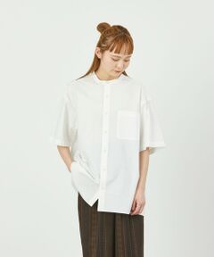 MACKINTOSH PHILOSOPHY / マッキントッシュ フィロソフィー シャツ・ブラウス | GREY LABEL バンドカラーショートスリーブシャツ