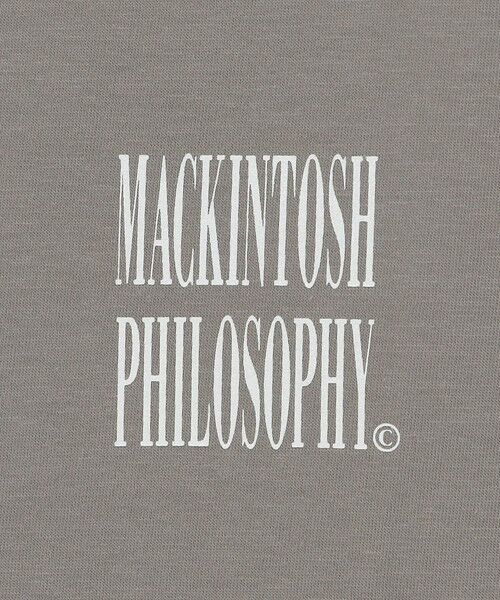 MACKINTOSH PHILOSOPHY / マッキントッシュ フィロソフィー カットソー | 【GREY LABEL】SHARP LOGO ノースリーブT | 詳細5