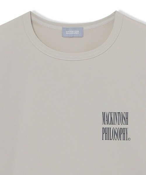 MACKINTOSH PHILOSOPHY / マッキントッシュ フィロソフィー カットソー | 【GREY LABEL】SHARP LOGO フロスティストレッチT | 詳細2