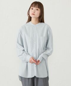 GREY LABEL バンドカラーシャツ