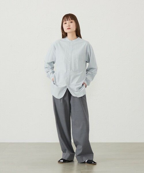 MACKINTOSH PHILOSOPHY / マッキントッシュ フィロソフィー シャツ・ブラウス | GREY LABEL バンドカラーシャツ | 詳細2