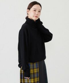 GREY LABEL ウールカシミヤタートルニット