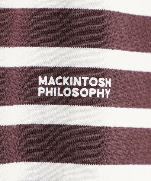 MACKINTOSH PHILOSOPHY / マッキントッシュ フィロソフィー カットソー | GREY LABEL バスクボーダーカットソー | 詳細6