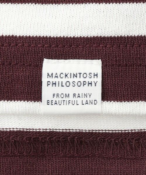 MACKINTOSH PHILOSOPHY / マッキントッシュ フィロソフィー カットソー | GREY LABEL バスクボーダーカットソー | 詳細7