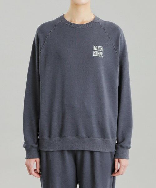 MACKINTOSH PHILOSOPHY / マッキントッシュ フィロソフィー カットソー | GREY LABEL SHARP LOGO スウェットプルオーバー | 詳細2