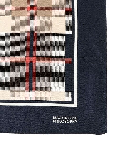 MACKINTOSH PHILOSOPHY / マッキントッシュ フィロソフィー マフラー・ショール・スヌード・ストール | ハウスチェックスカーフ 88×88 | 詳細2