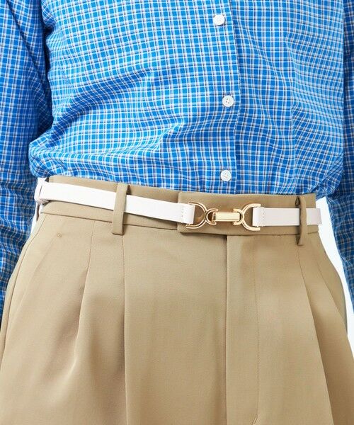 MACKINTOSH PHILOSOPHY / マッキントッシュ フィロソフィー ベルト・サスペンダー | ビットバックルスライドベルト | 詳細1