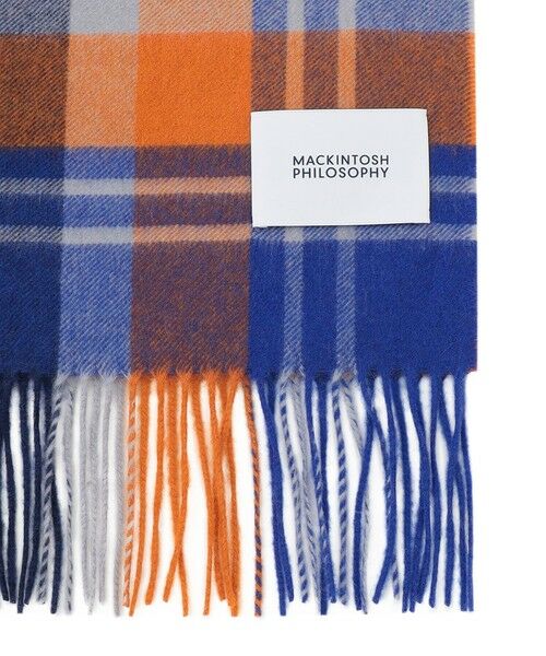 MACKINTOSH PHILOSOPHY / マッキントッシュ フィロソフィー マフラー・ショール・スヌード・ストール | 【WEB限定】カシミヤチェックマフラー | 詳細1