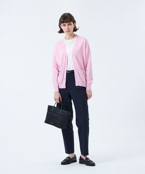 MACKINTOSH PHILOSOPHY / マッキントッシュ フィロソフィー ニット・セーター | トリミングカラーVネックカーディガン | 詳細3