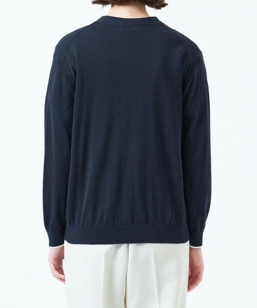 MACKINTOSH PHILOSOPHY / マッキントッシュ フィロソフィー ニット・セーター | トリミングカラーVネックカーディガン | 詳細8