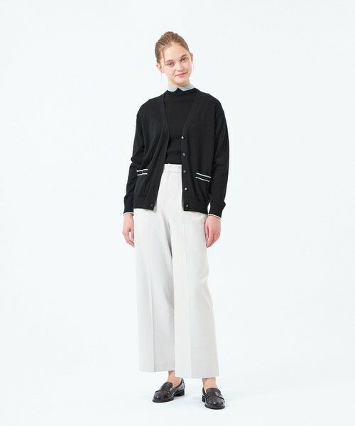 MACKINTOSH PHILOSOPHY / マッキントッシュ フィロソフィー ニット・セーター | トリミングカラーVネックカーディガン | 詳細2