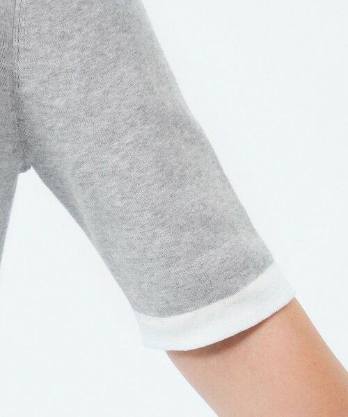 MACKINTOSH PHILOSOPHY / マッキントッシュ フィロソフィー ニット・セーター | 【2025年春夏モデル】Cleric Collar Knit ハーフスリーブ | 詳細9