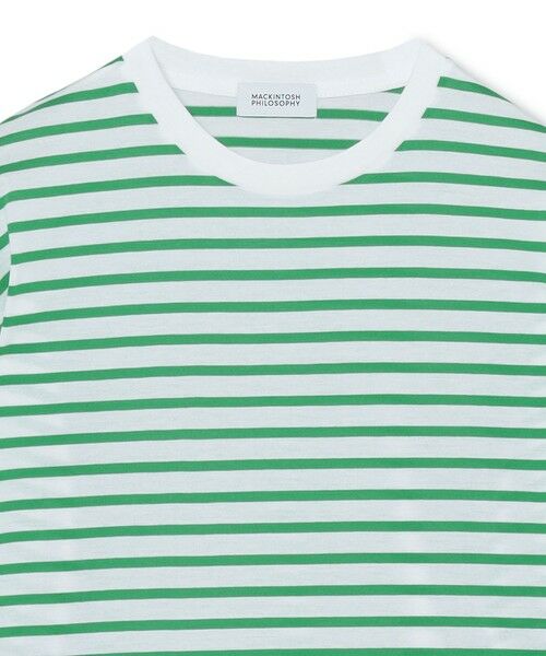 MACKINTOSH PHILOSOPHY / マッキントッシュ フィロソフィー カットソー | ラウンドヘムボーダーロンT | 詳細2