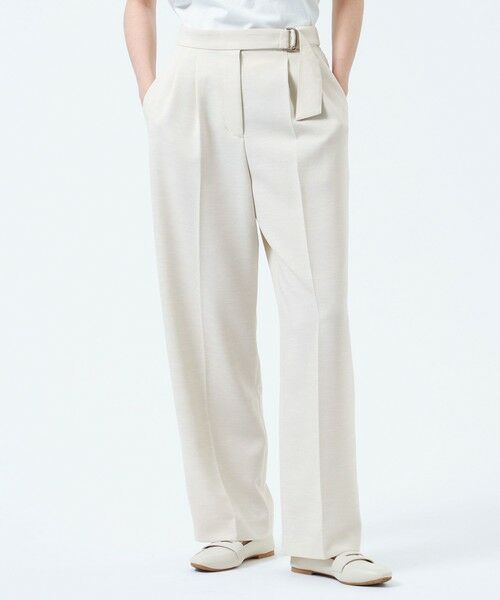 MACKINTOSH PHILOSOPHY/マッキントッシュ フィロソフィー ドライタッチベルテッドパンツ ベージュ1 34 MACKINTOSH PHILOSOPHY/マッキントッシュ フィロソフィー ドライタッチベルテッドパンツ ベージュ1 34