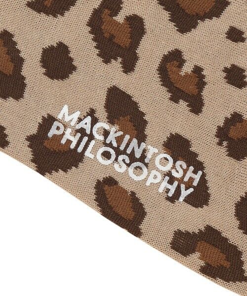 MACKINTOSH PHILOSOPHY / マッキントッシュ フィロソフィー その他インナー・ルームウェア | 【WEB&一部店舗】レオパード柄ソックス | 詳細4