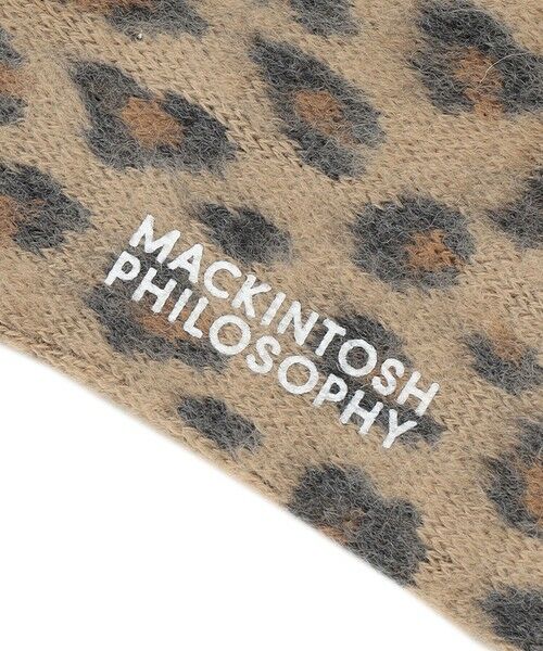 MACKINTOSH PHILOSOPHY / マッキントッシュ フィロソフィー その他インナー・ルームウェア | 【WEB&一部店舗限定】レオパード柄起毛ソックス | 詳細4