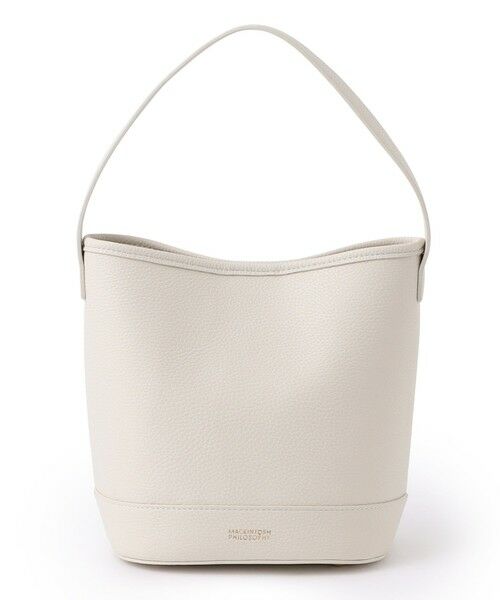 MACKINTOSH PHILOSOPHY/マッキントッシュ フィロソフィー 【LEE5月号/蛯原友里さん着用】ワンハンドルミニバッグ オフホワイト1 X MACKINTOSH PHILOSOPHY/マッキントッシュ フィロソフィー 【LEE5月号/蛯原友里さん着用】ワンハンドルミニバッグ オフホワイト1 X