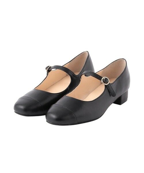 MACKINTOSH PHILOSOPHY/マッキントッシュ フィロソフィー 【LEE5月号/蛯原友里さん着用】ラウンドトゥストラップパンプス ブラック1 M MACKINTOSH PHILOSOPHY/マッキントッシュ フィロソフィー 【LEE5月号/蛯原友里さん着用】ラウンドトゥストラップパンプス ブラック1 M