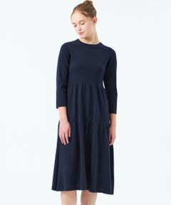 MACKINTOSH PHILOSOPHY / マッキントッシュ フィロソフィー ロング・マキシ丈ワンピース | ティアードニットワンピース