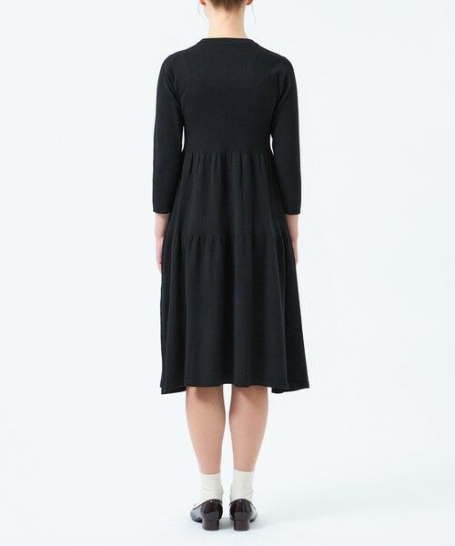 MACKINTOSH PHILOSOPHY / マッキントッシュ フィロソフィー ロング・マキシ丈ワンピース | ティアードニットワンピース | 詳細5