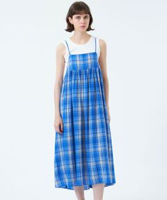 MACKINTOSH PHILOSOPHY / マッキントッシュ フィロソフィー ロング・マキシ丈ワンピース | タータンチェックキャミワンピース