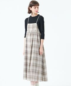 MACKINTOSH PHILOSOPHY / マッキントッシュ フィロソフィー ロング・マキシ丈ワンピース | タータンチェックキャミワンピース