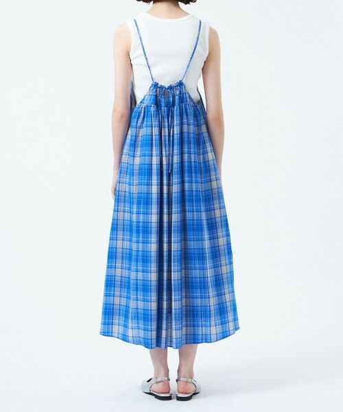 MACKINTOSH PHILOSOPHY / マッキントッシュ フィロソフィー ロング・マキシ丈ワンピース | タータンチェックキャミワンピース | 詳細5