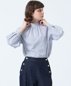 MACKINTOSH PHILOSOPHY / マッキントッシュ フィロソフィー シャツ・ブラウス | THOMAS MASON スタンドカラーブラウス