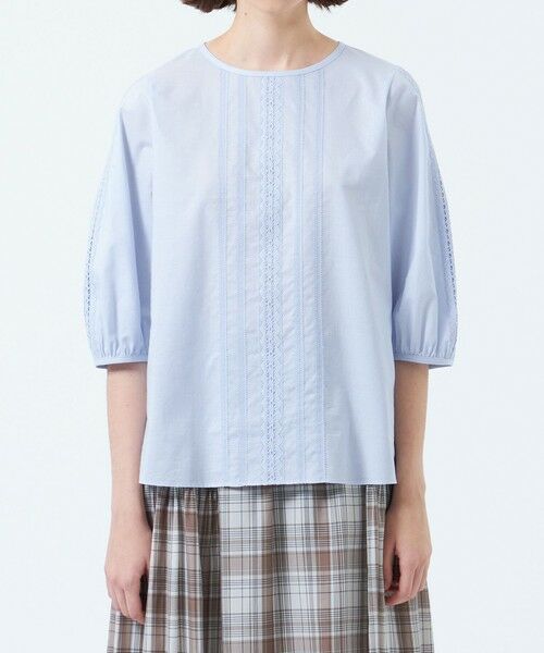 MACKINTOSH PHILOSOPHY コットンローン レース ブラウス MACKINTOSH PHILOSOPHY コットンローン レース ブラウス - メルカリ