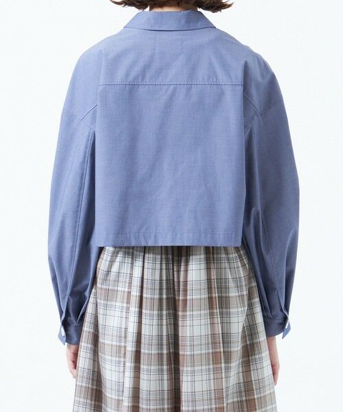 MACKINTOSH PHILOSOPHY / マッキントッシュ フィロソフィー シャツ・ブラウス | クロップドシャツブルゾン | 詳細5
