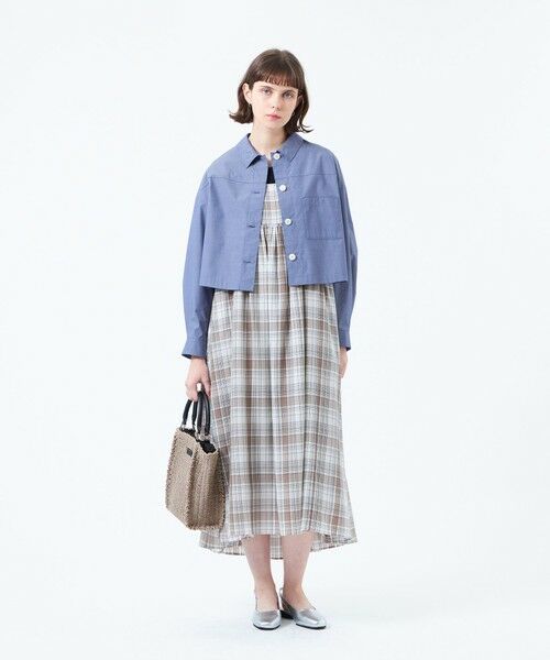 MACKINTOSH PHILOSOPHY / マッキントッシュ フィロソフィー シャツ・ブラウス | クロップドシャツブルゾン | 詳細2