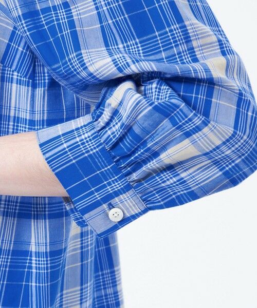 MACKINTOSH PHILOSOPHY / マッキントッシュ フィロソフィー シャツ・ブラウス | タータンチェックギャザースリーブブラウス | 詳細6