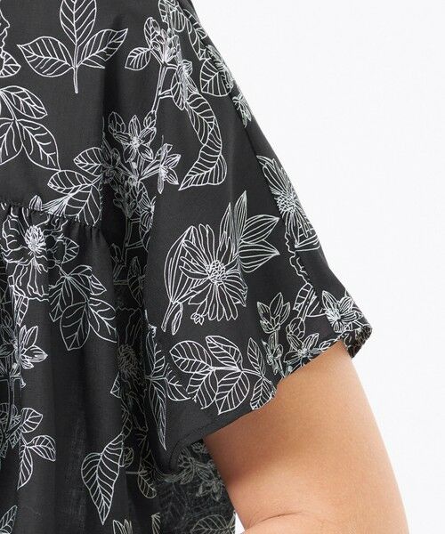 MACKINTOSH PHILOSOPHY / マッキントッシュ フィロソフィー シャツ・ブラウス | ドローイングフラワーボウタイブラウス | 詳細6