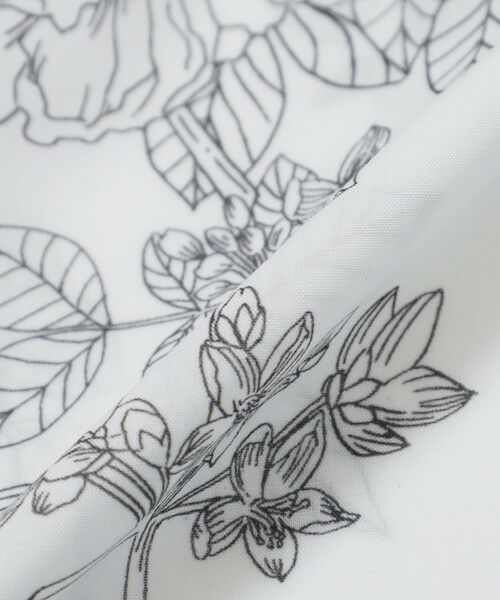 MACKINTOSH PHILOSOPHY / マッキントッシュ フィロソフィー シャツ・ブラウス | ドローイングフラワーボウタイブラウス | 詳細8