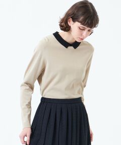 【Bicolor Knit Polo（バイカラーニットポロ）】