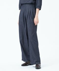 MACKINTOSH PHILOSOPHY / マッキントッシュ フィロソフィー その他パンツ | ライトデニムウエストタックパンツ