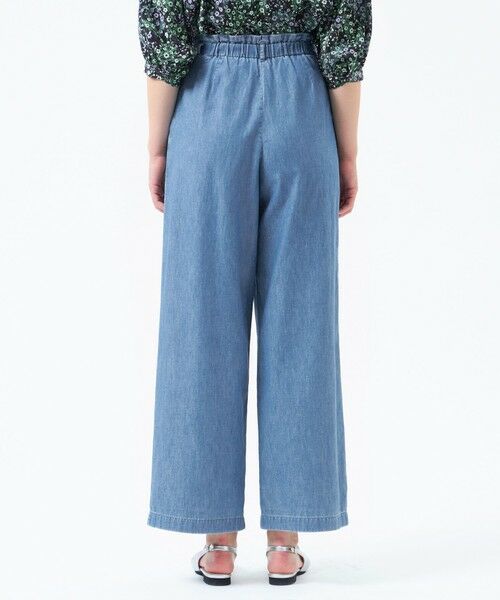 MACKINTOSH PHILOSOPHY / マッキントッシュ フィロソフィー その他パンツ | ライトデニムウエストタックパンツ | 詳細5