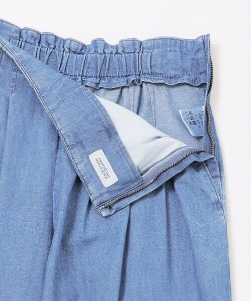 MACKINTOSH PHILOSOPHY / マッキントッシュ フィロソフィー その他パンツ | ライトデニムウエストタックパンツ | 詳細7