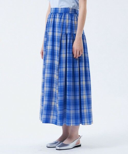 MACKINTOSH PHILOSOPHY / マッキントッシュ フィロソフィー ロング・マキシ丈スカート | タータンチェックボリュームスカート | 詳細4