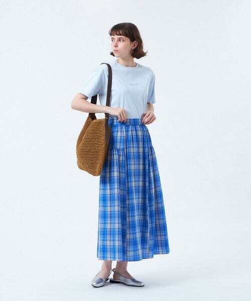 MACKINTOSH PHILOSOPHY / マッキントッシュ フィロソフィー ロング・マキシ丈スカート | タータンチェックボリュームスカート | 詳細1