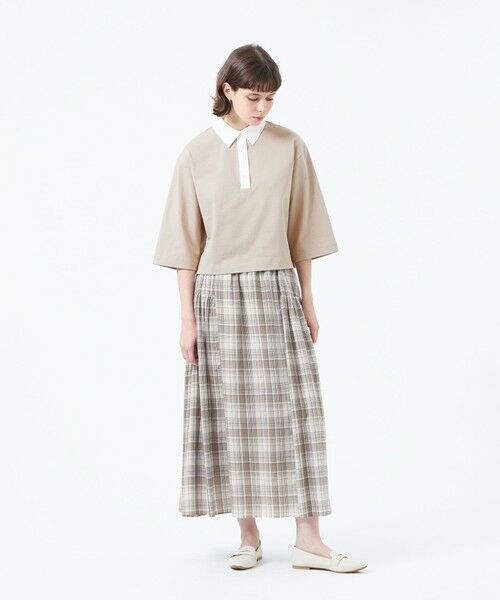 MACKINTOSH PHILOSOPHY / マッキントッシュ フィロソフィー ロング・マキシ丈スカート | タータンチェックボリュームスカート | 詳細2