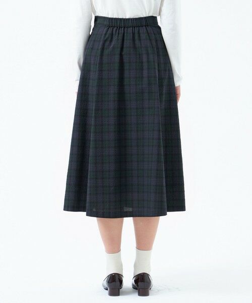 MACKINTOSH PHILOSOPHY / マッキントッシュ フィロソフィー ロング・マキシ丈スカート | サッカーチェックフレアスカート | 詳細5